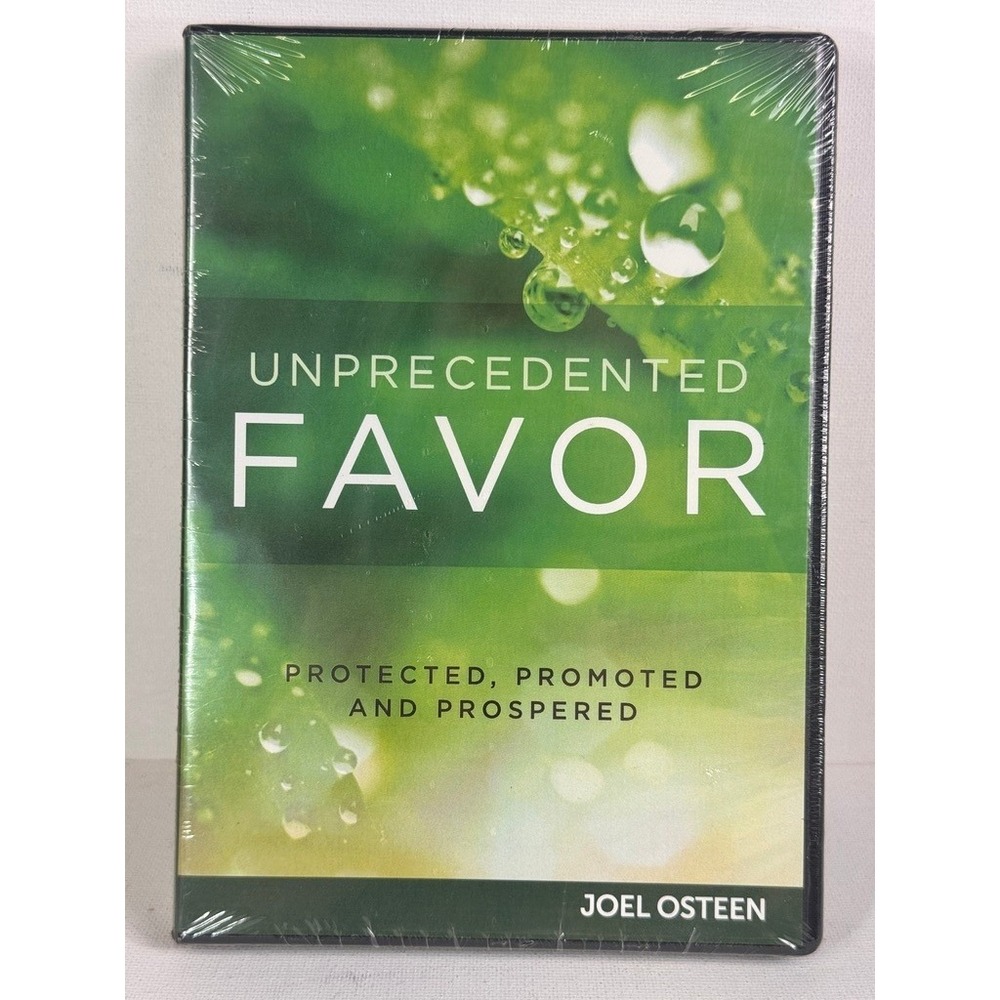 Joel Osteen Unprecedented Favor 3 Message DVD Set Protected Promoted Prospered